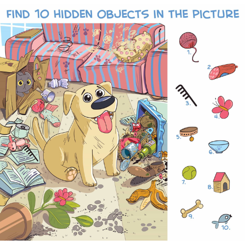 Can You Spot All 10 Hidden Objects? 🕵️‍♂️ The Ultimate Fun Challenge